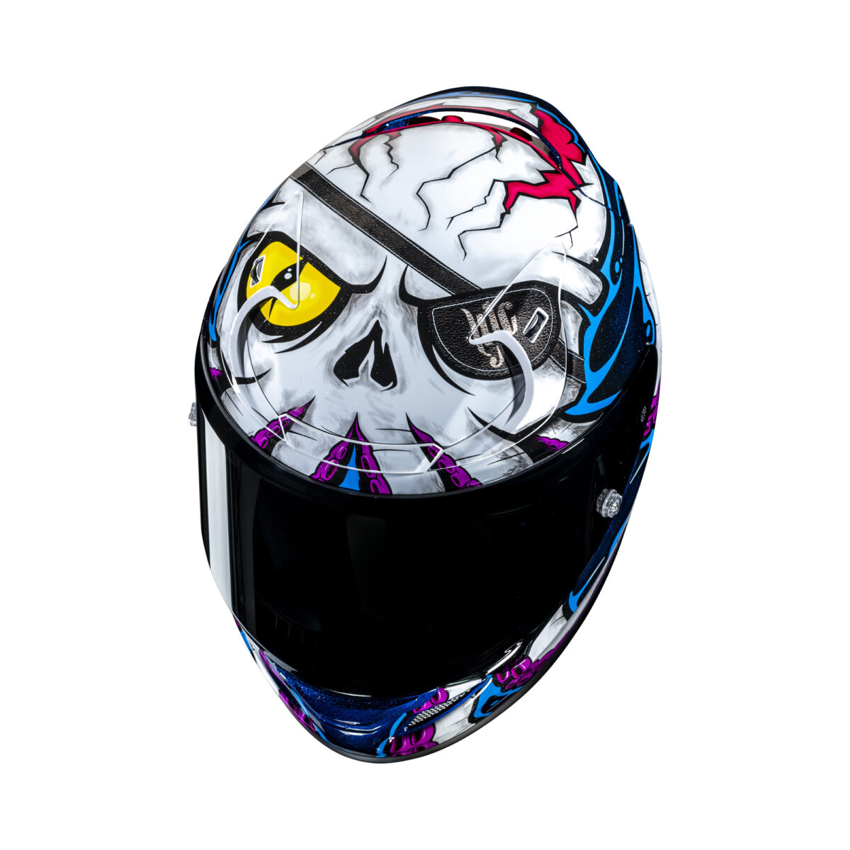 Motorhelm HJC, RPHA 12 Kraken - Afbeelding 3